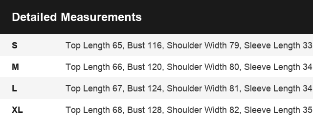 Size Guide