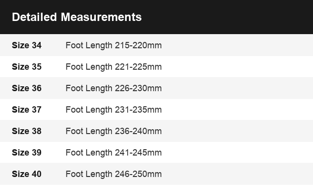 Size Guide