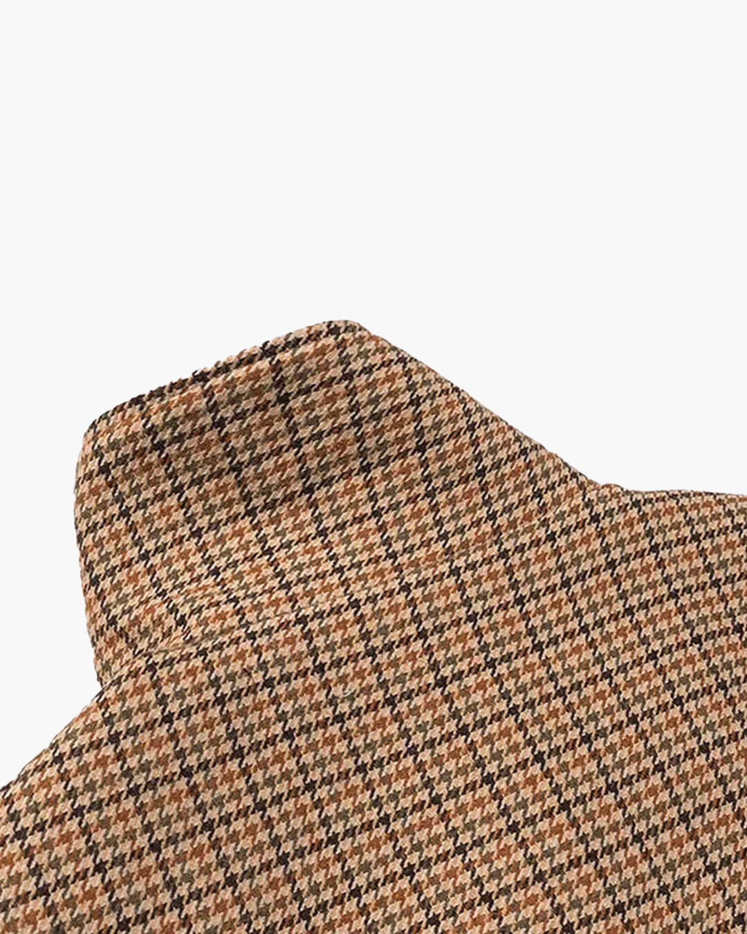 Amy Funnel Neck Houndstooth Short Jacket