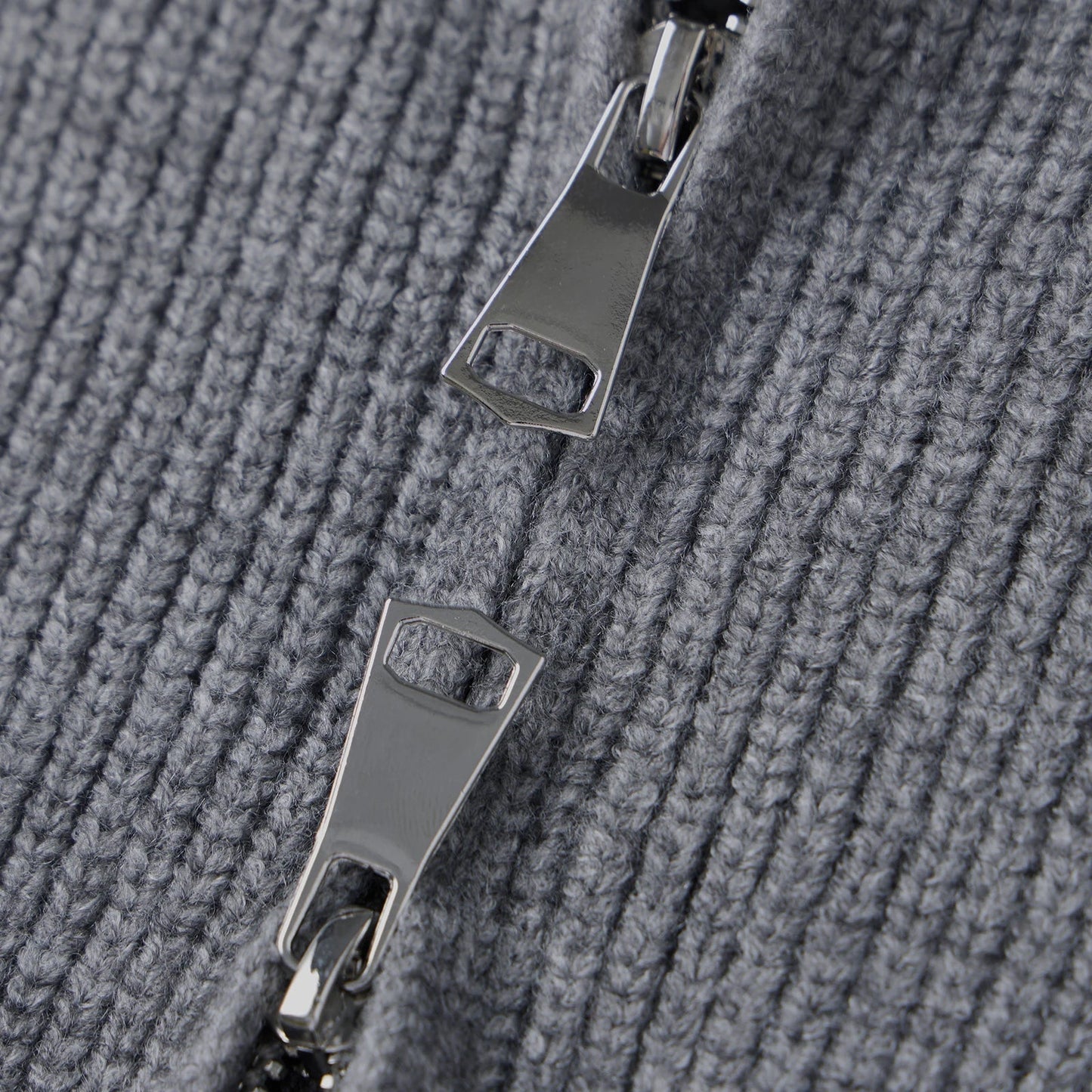 Amy Double Zip Knit Cardigan