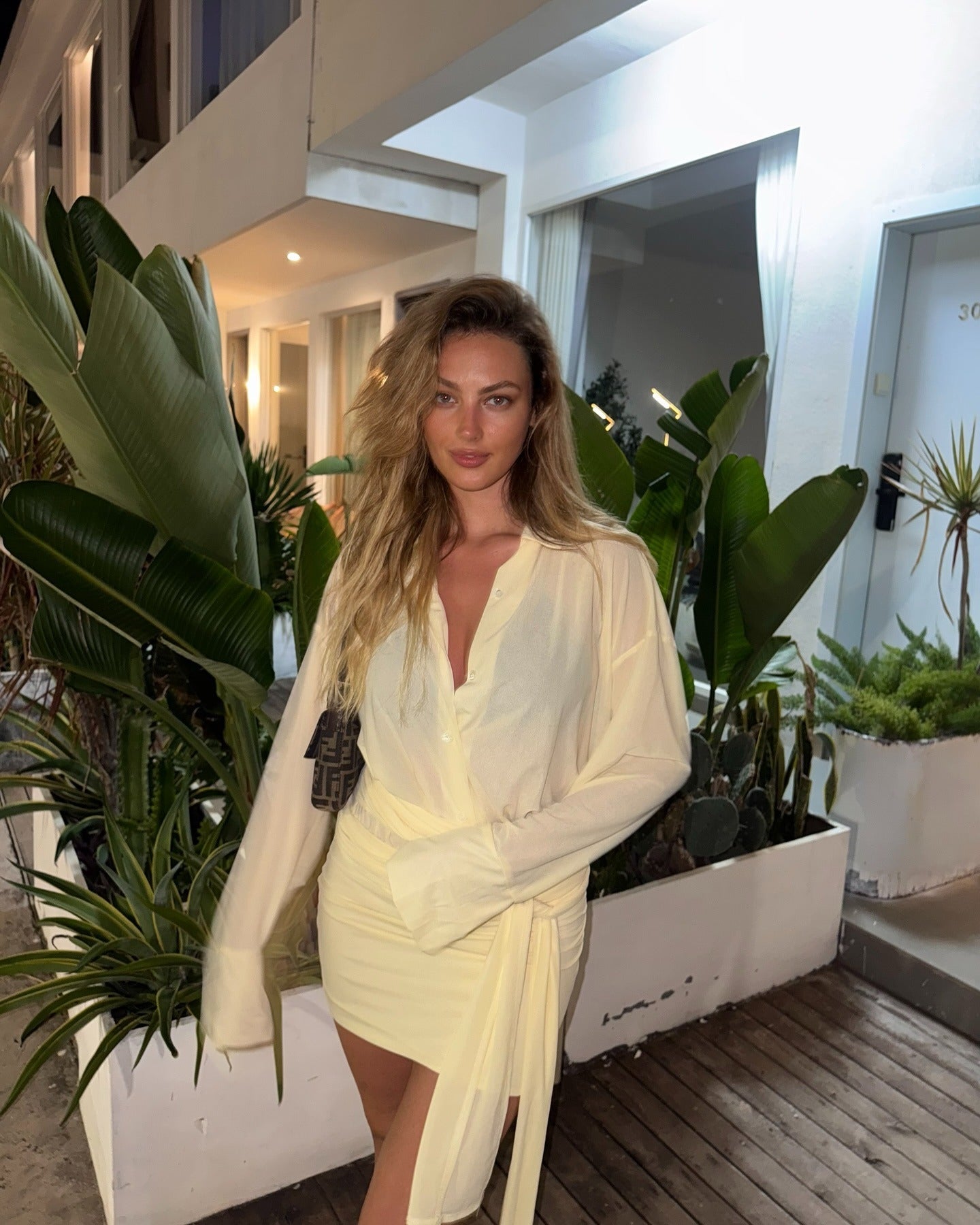 Maya Long Sleeve Shirt Dress