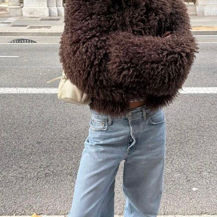 Nadine Short Faux Fur Coat