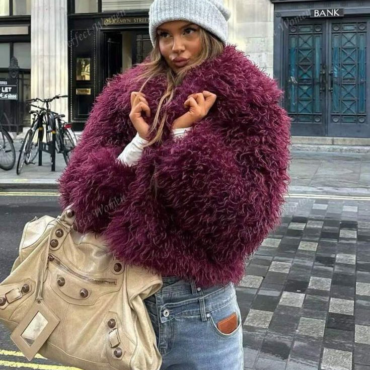 Nadine Short Faux Fur Coat