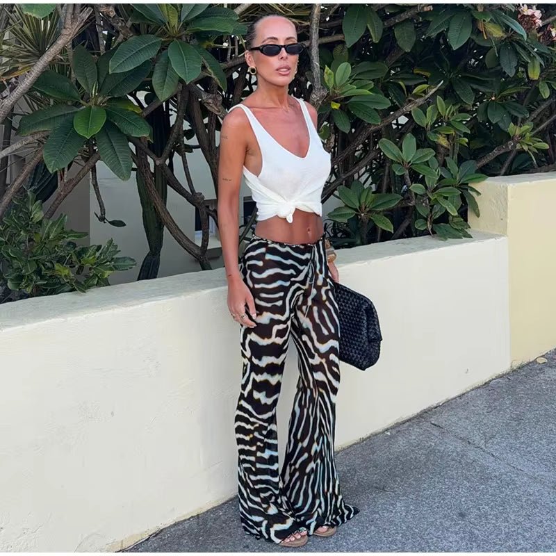 Andrea Zebra Two-Piece Set