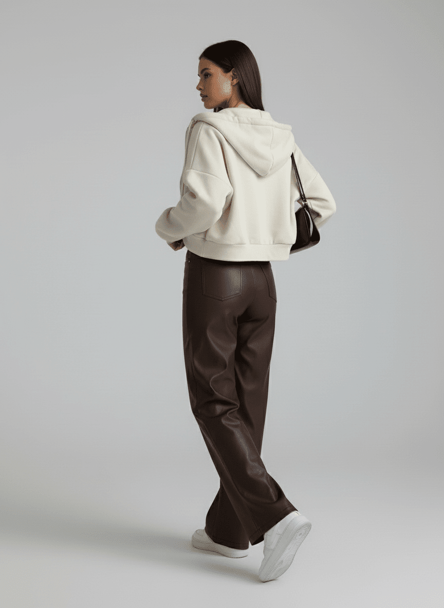 ZEYA - Adriana Classic Leather Pants
