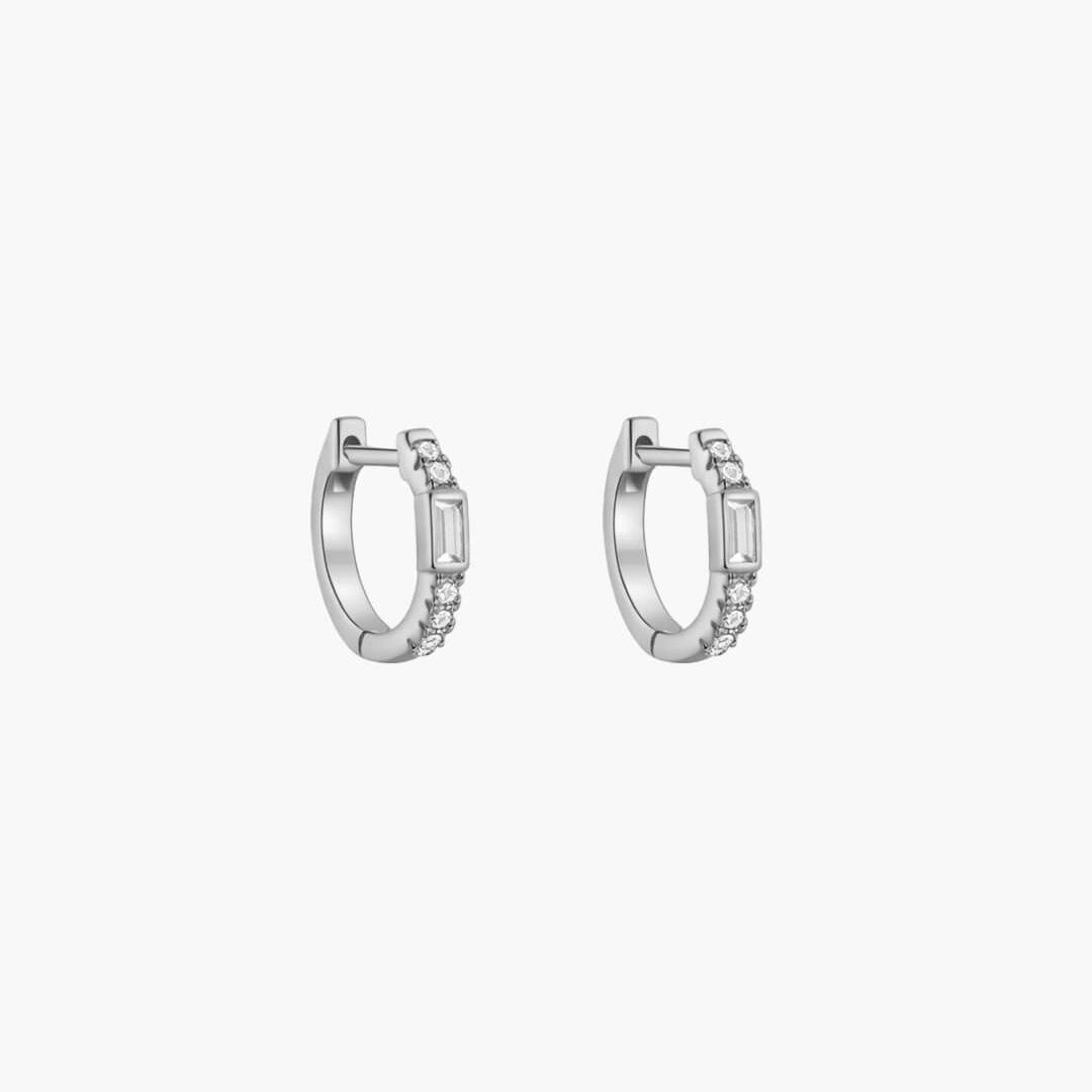 ZEYA - Amber Hoop Earrings