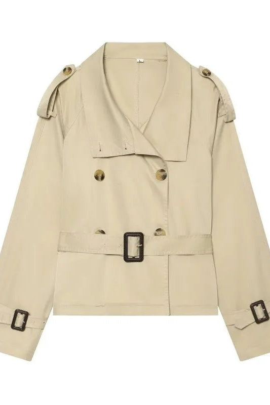 ZEYA - Amelie Belted Trench Coat