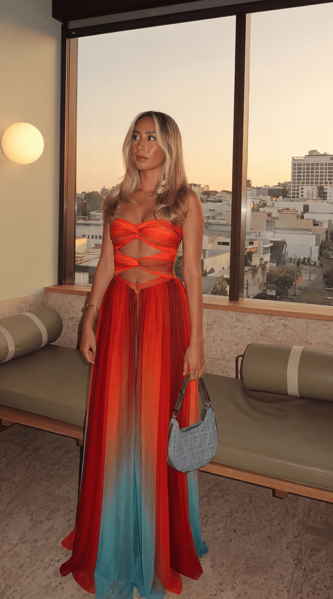 ZEYA - Amelie Knot Maxi Dress