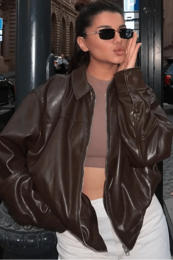 ZEYA - Aurora Vegan Leather Jacket