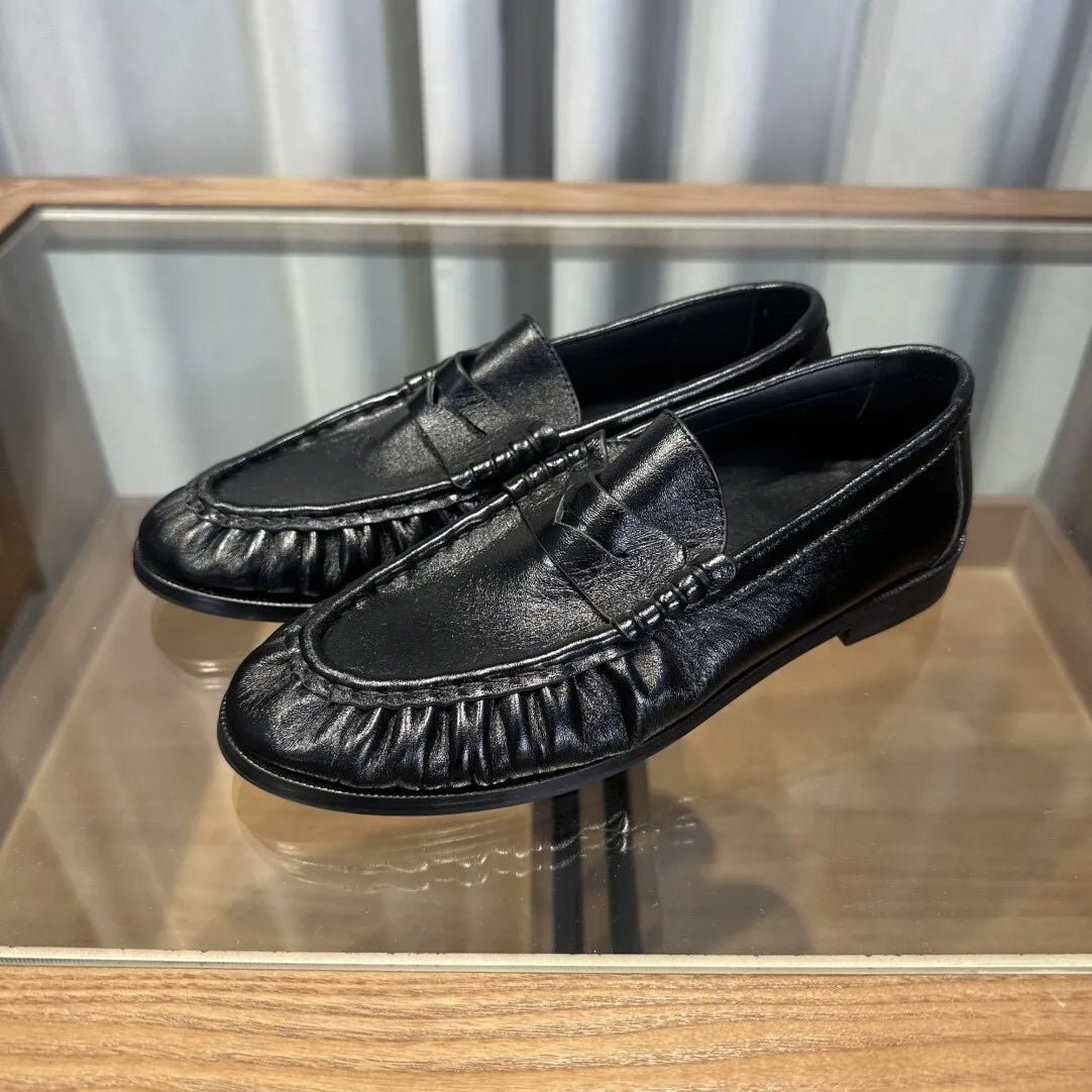ZEYA - Ava Faux Leather Slip-On Loafers