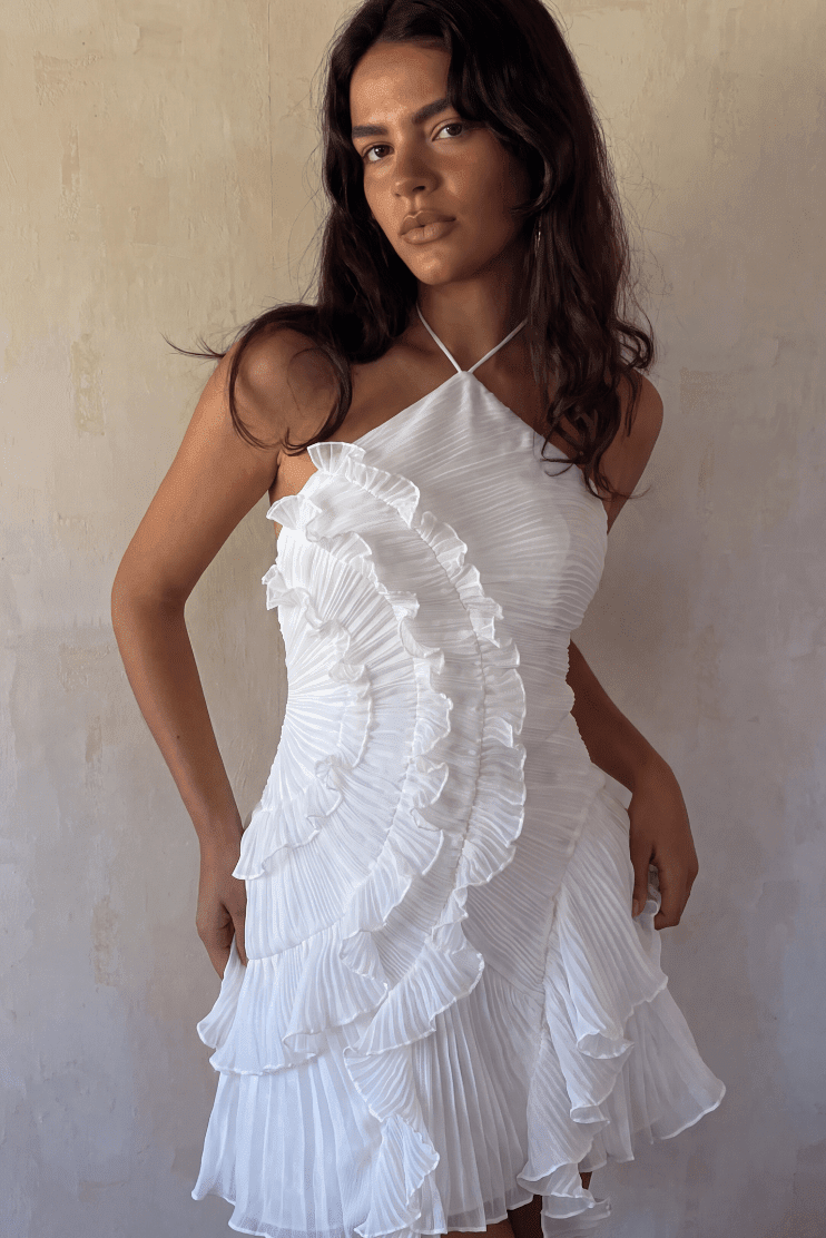 ZEYA - Bernadette Ruffle Mini Dress