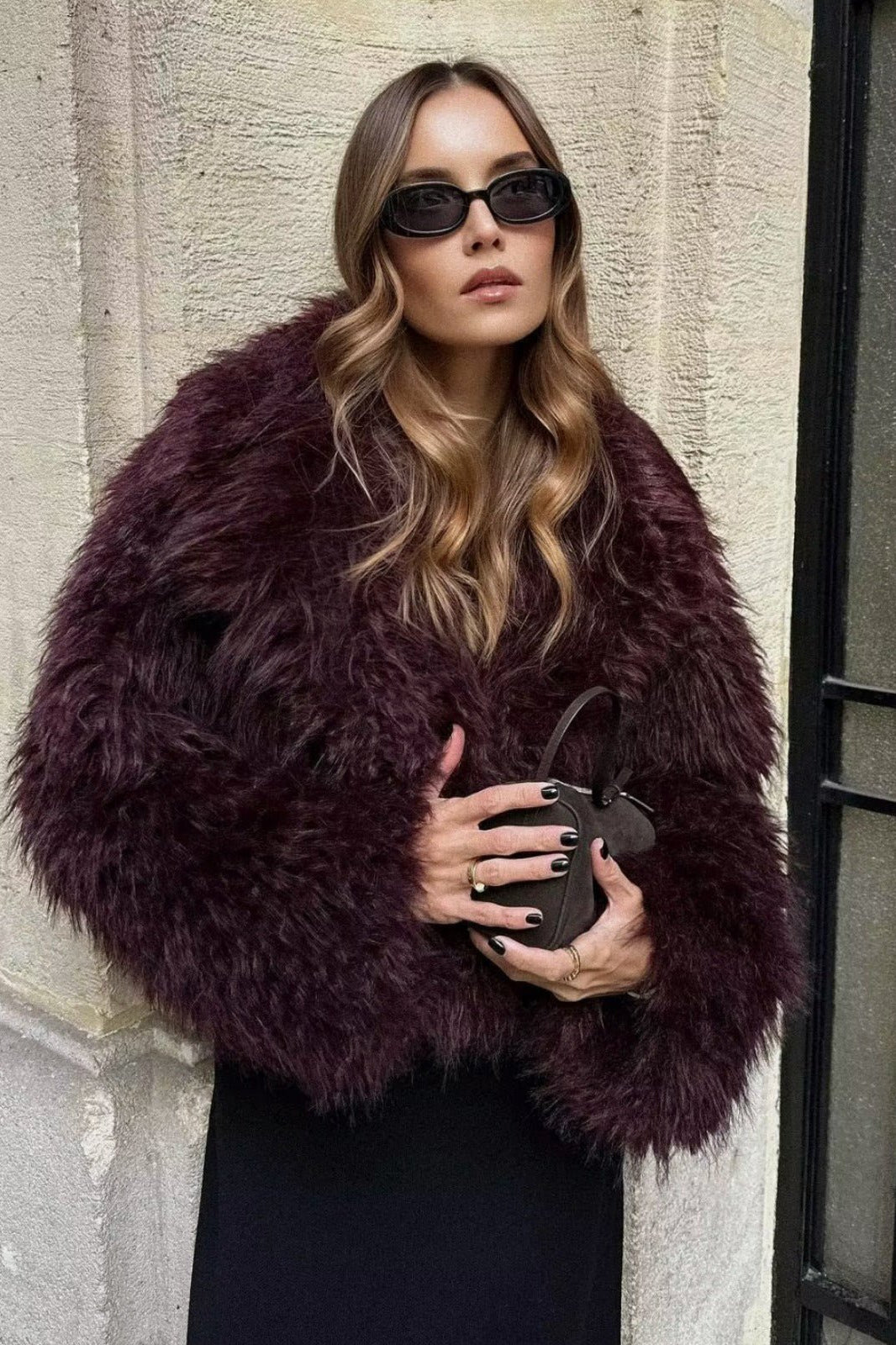 ZEYA - Brenda Short Faux Fur Coat