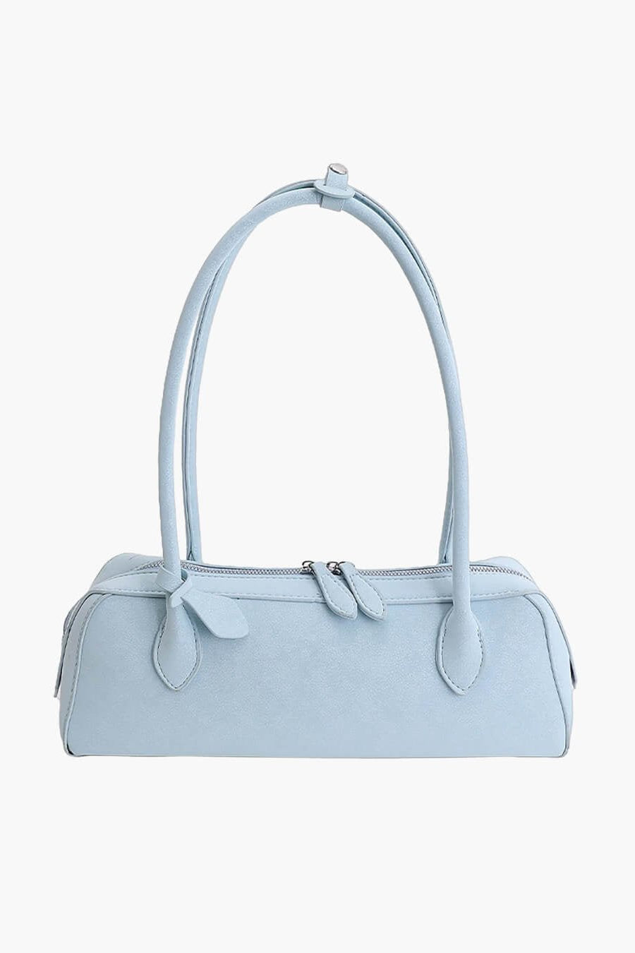 ZEYA - Celeste Suede Baguette Bag