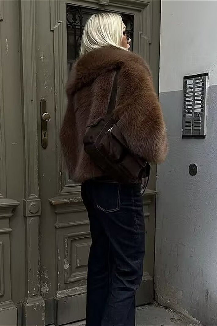 ZEYA - Clarisse short faux fur Coat