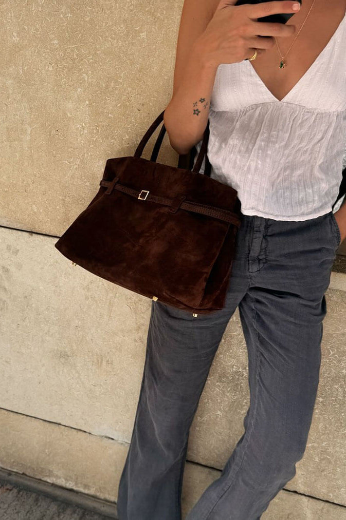 ZEYA - Delia Suede Bag