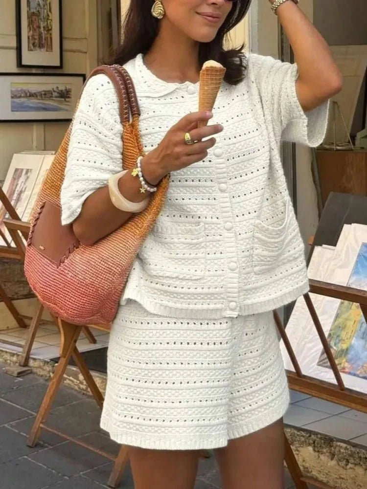 ZEYA - Elena Knitted Two-Piece Summer Set