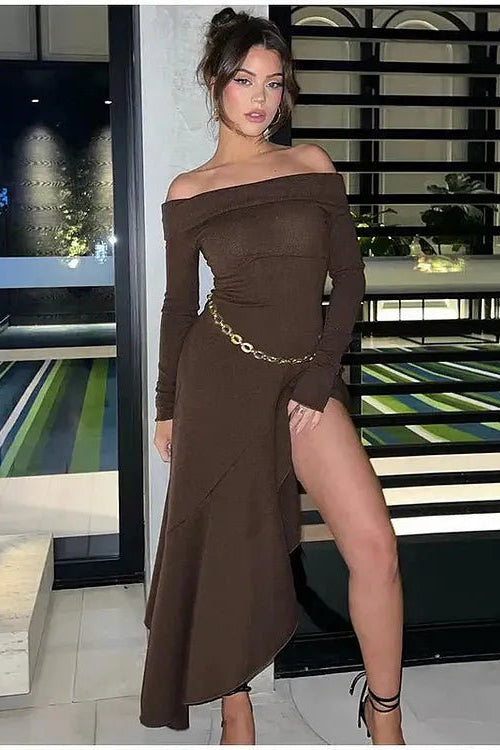 ZEYA - Elena Ruffle Maxi Dress