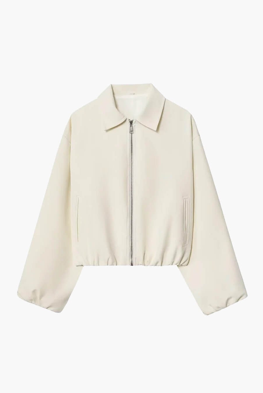 ZEYA - Ellaria Puff Sleeve Bomber Jacket