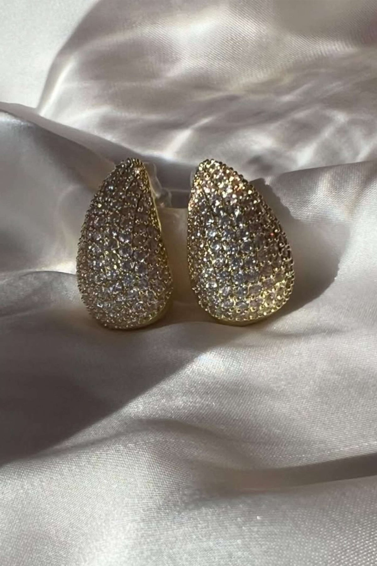 ZEYA - Eloisa Glitter Teardrop Earrings