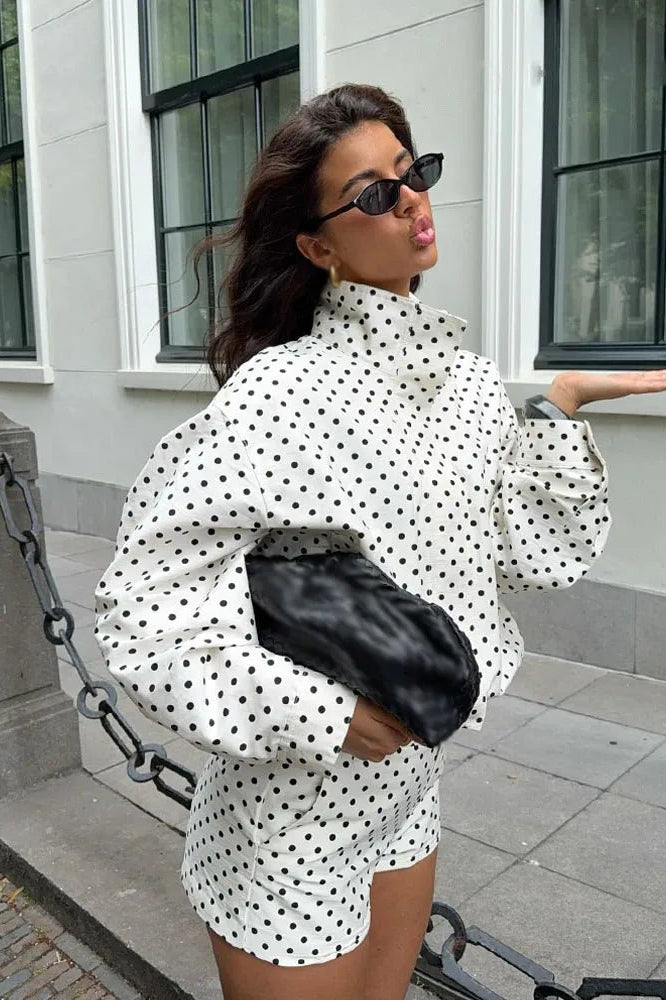 ZEYA - Elysia Polka Dot Jacket