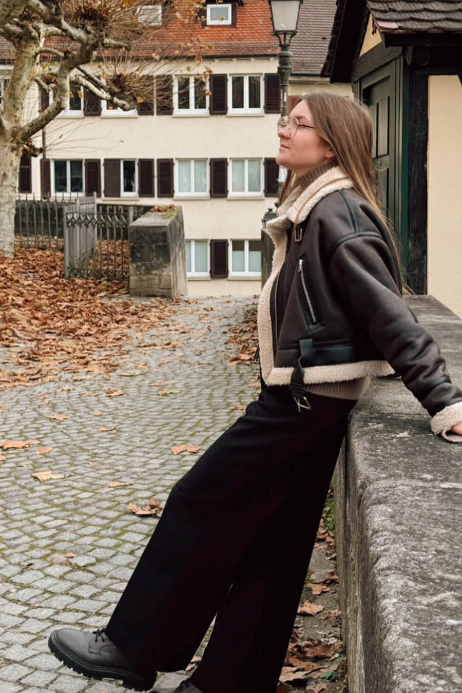 ZEYA - Emma Faux Leather Jacket