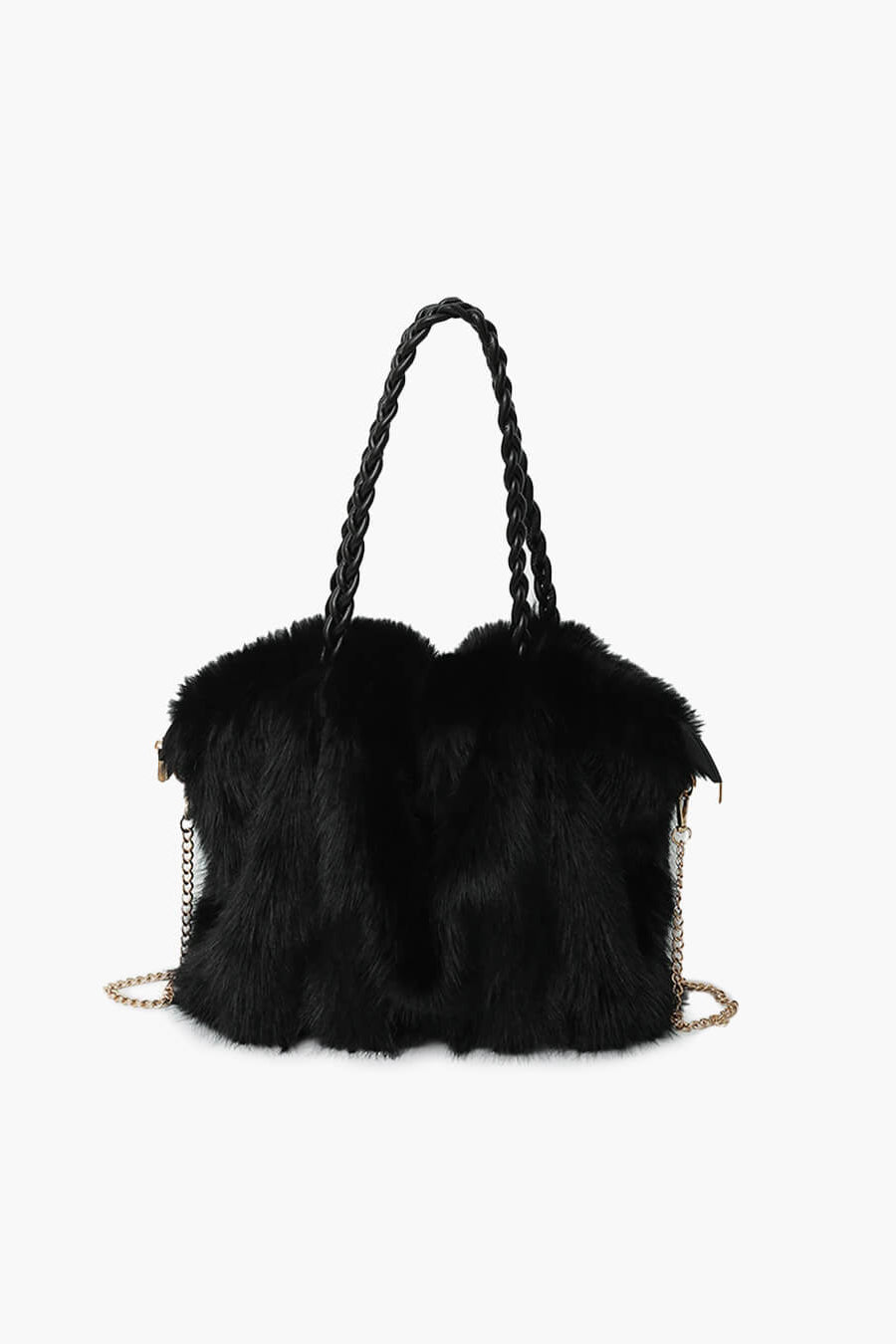 ZEYA - Frances Faux Fur Tote Bag