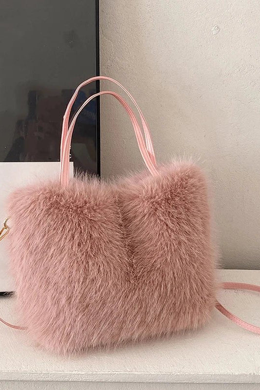 ZEYA - Giselle Faux Fur Crossbody Bag
