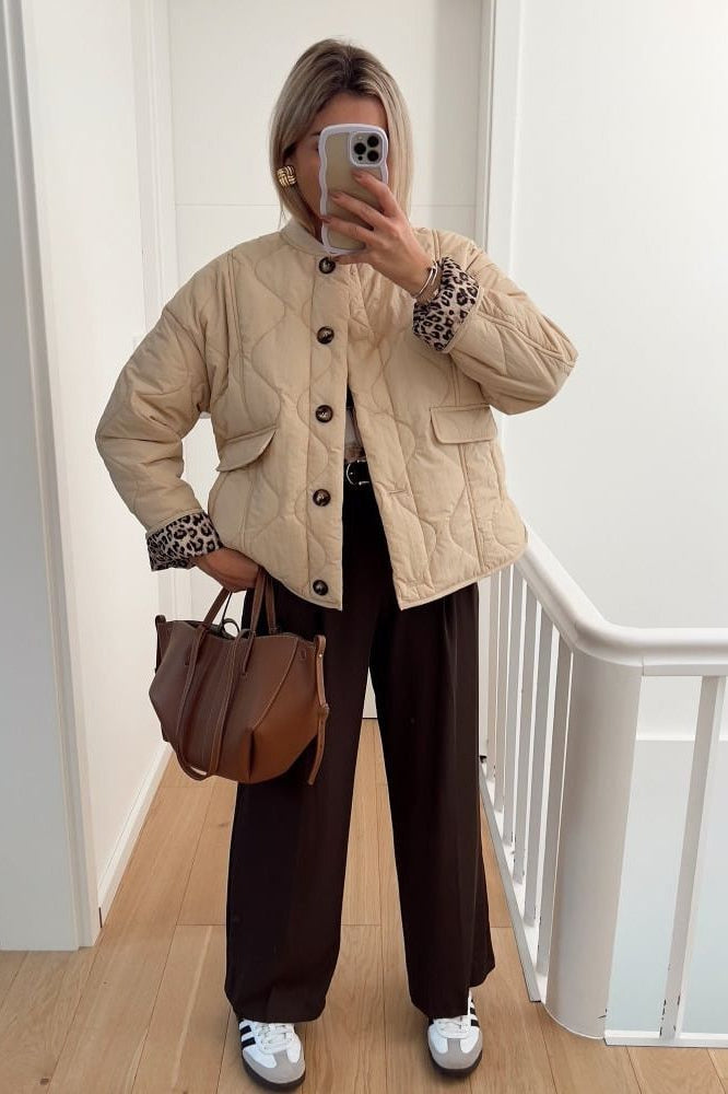 ZEYA - Julia Quilted Bomber Jacket