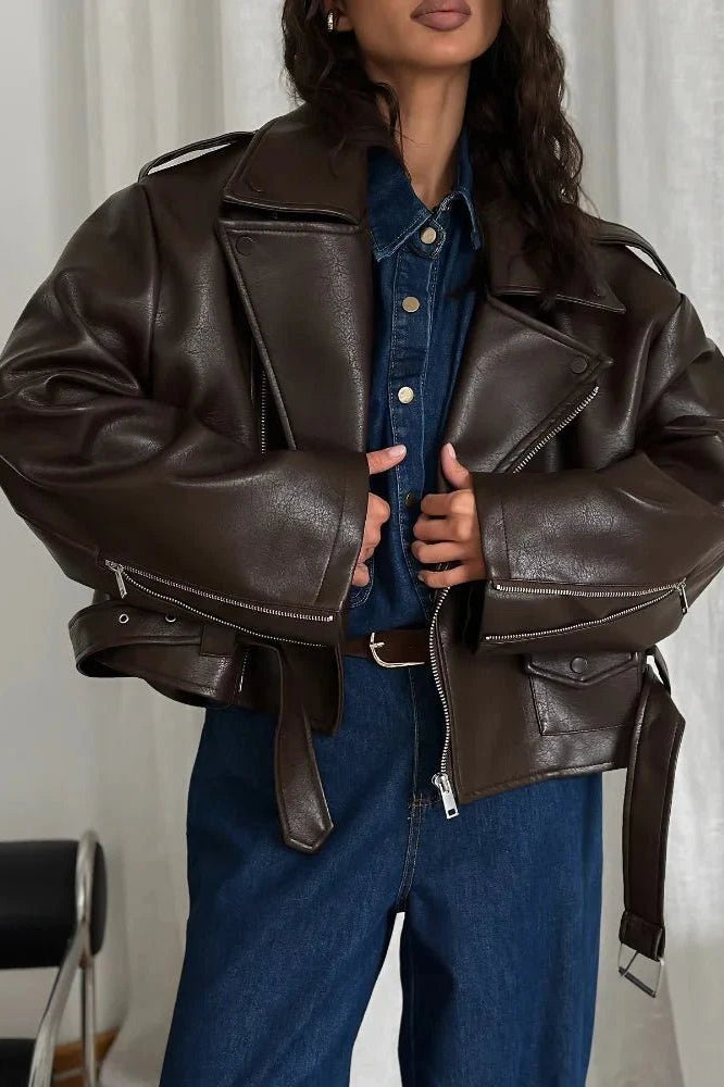 ZEYA - Karen Vegan Leather Jacket