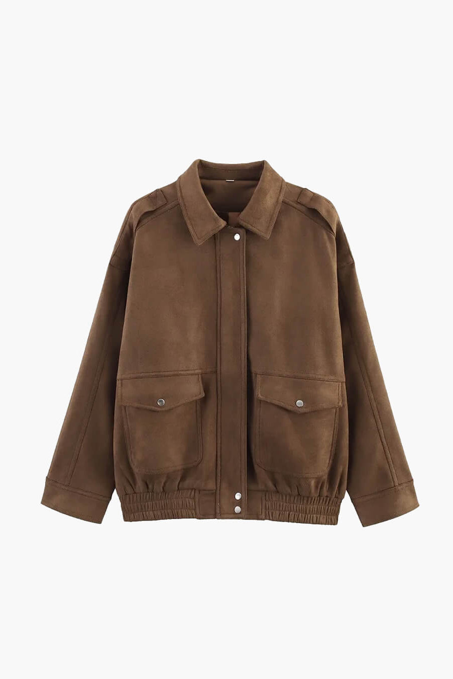ZEYA - Kayla Suede Bomber Jacket