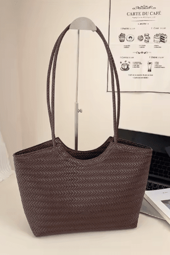 ZEYA - Lisa Textured Weave Handbag