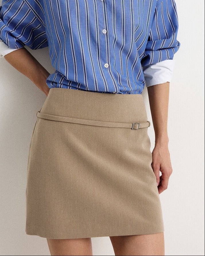 ZEYA - Lola Side Zip Skort with Belt