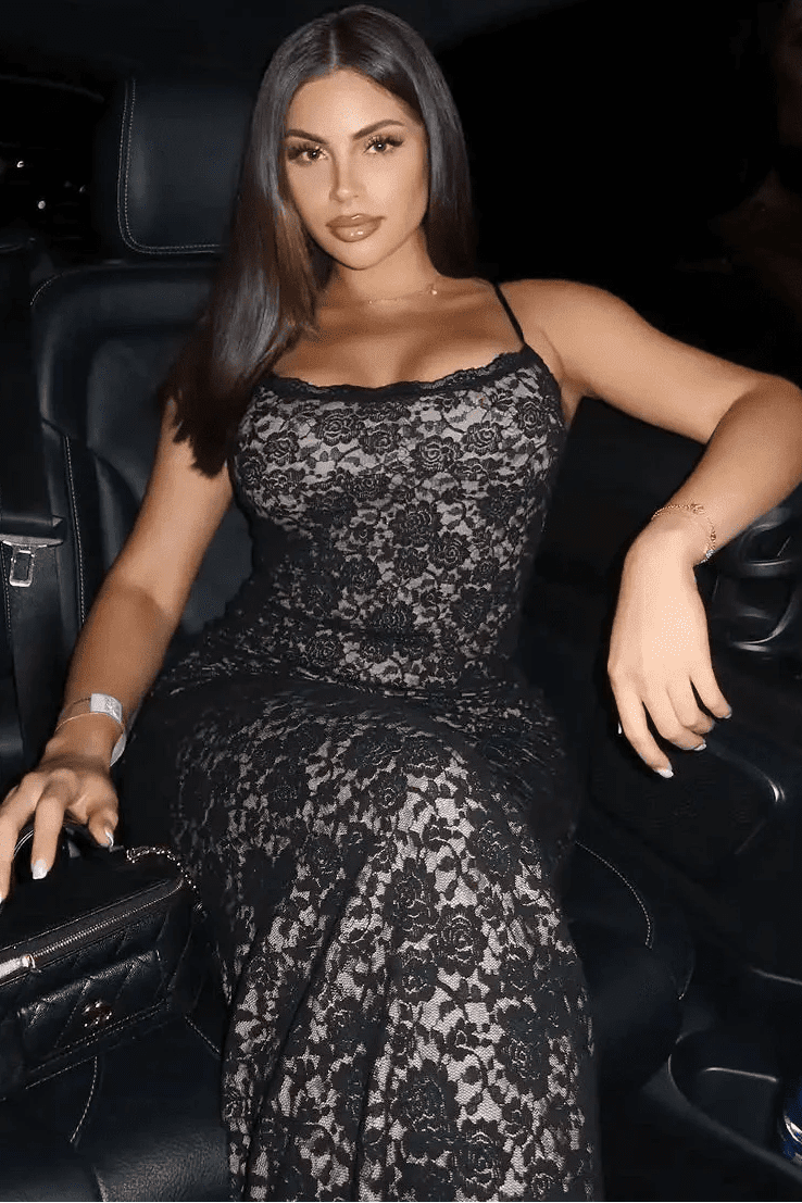 ZEYA - Margot Off-Shoulder Lace Maxi Dress