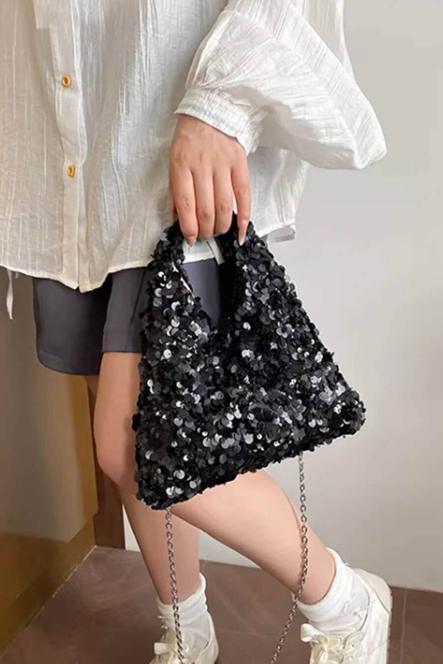 ZEYA - Margot Sequin Evening Shoulder Bag