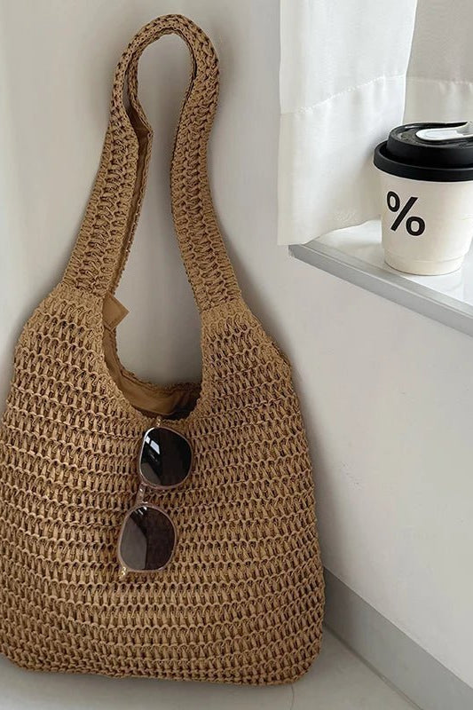 ZEYA - Marina Woven Straw Tote