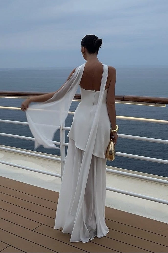 ZEYA - Mary Asymmetric Maxi Dress