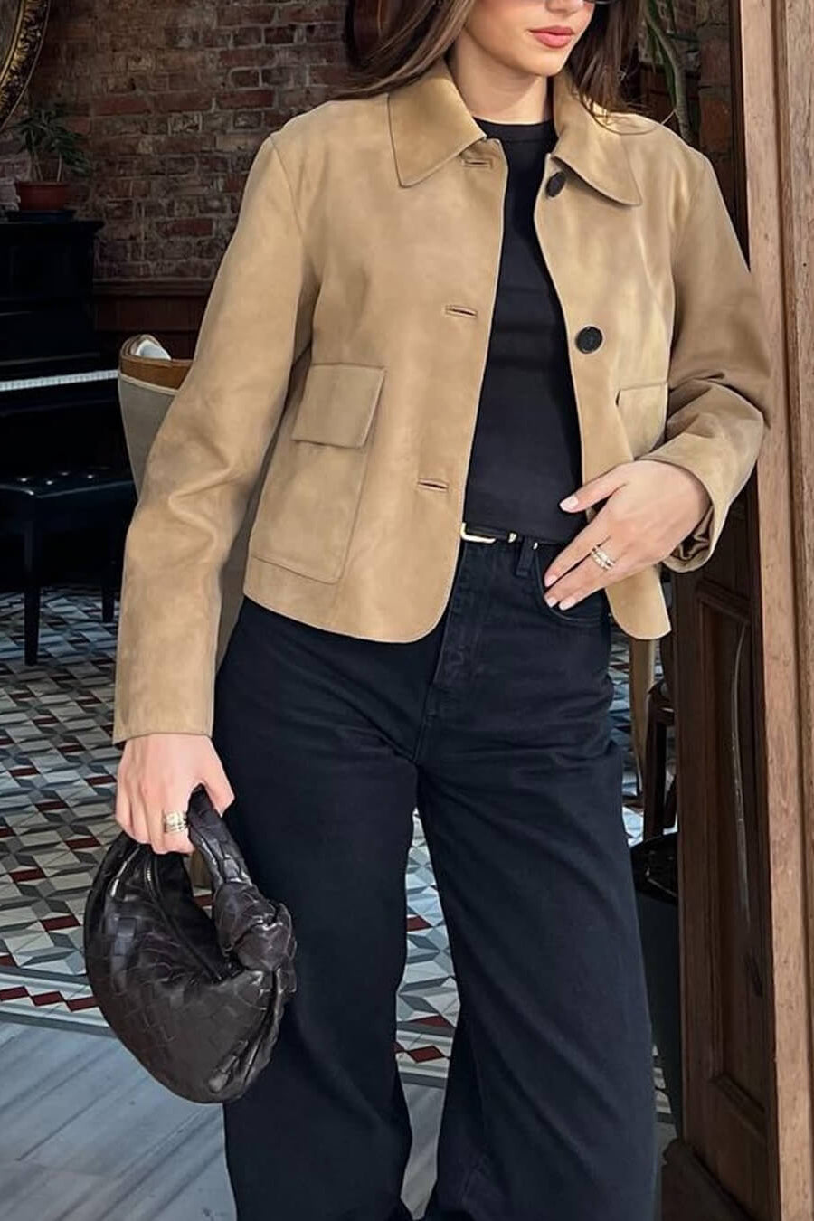 ZEYA - Melissa Suede Blazer Jacket