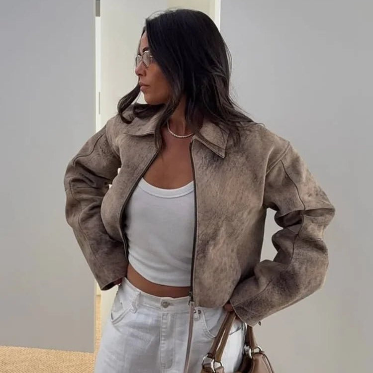 ZEYA - Natalie Tie-Dye Bomber Jacket