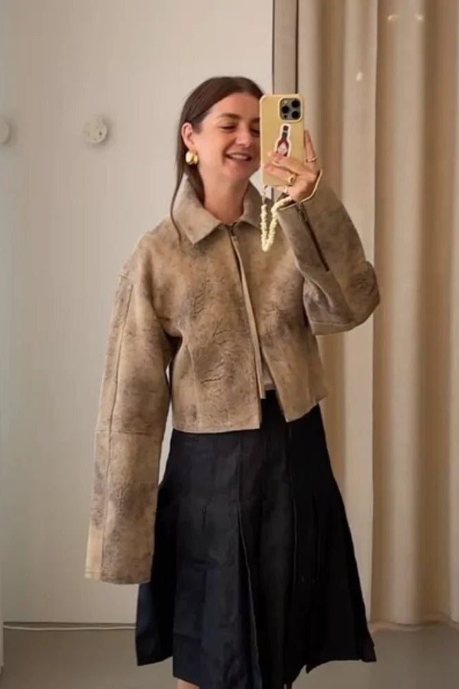 ZEYA - Natalie Tie-Dye Bomber Jacket