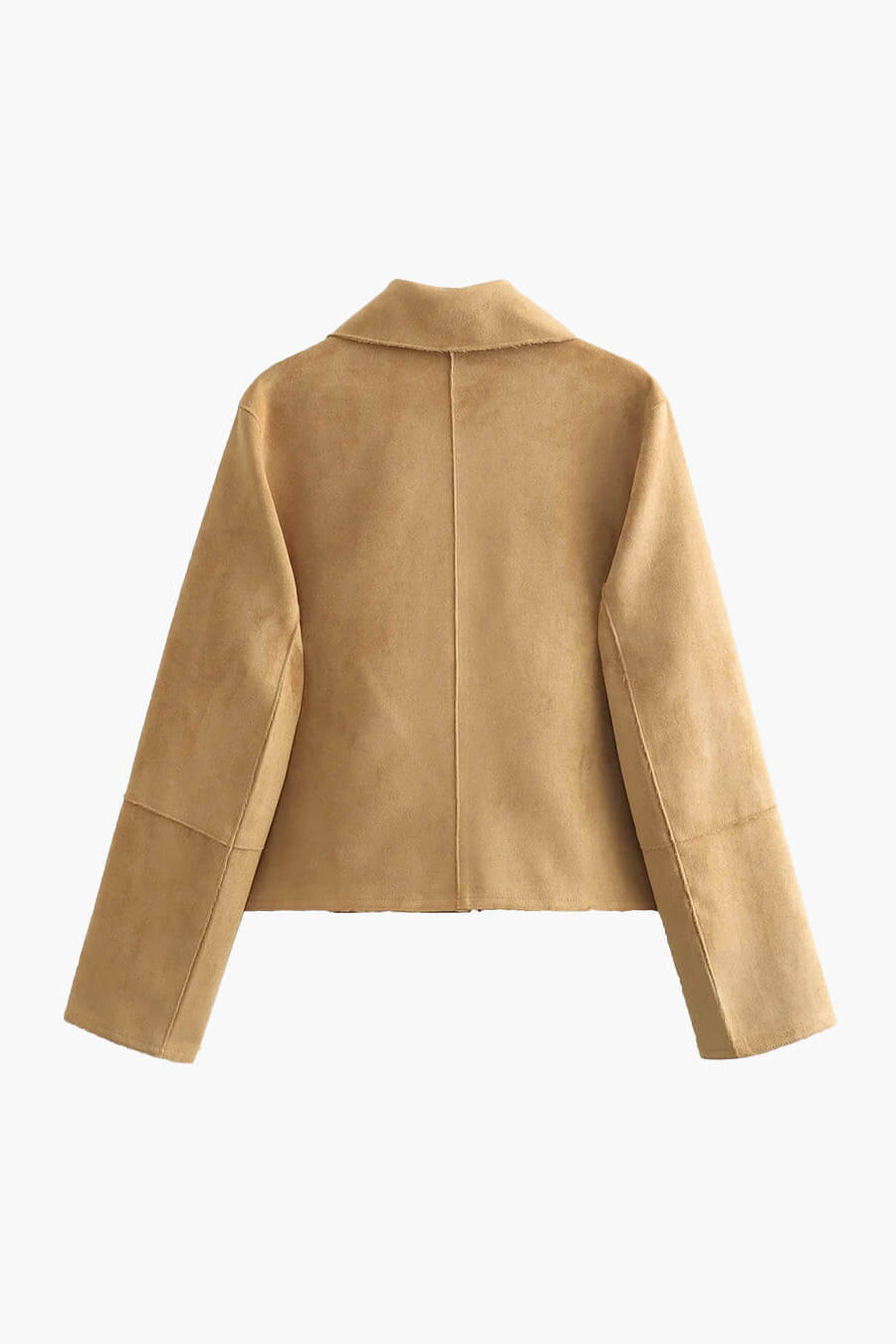ZEYA - Nika Faux Suede Cropped Jacket