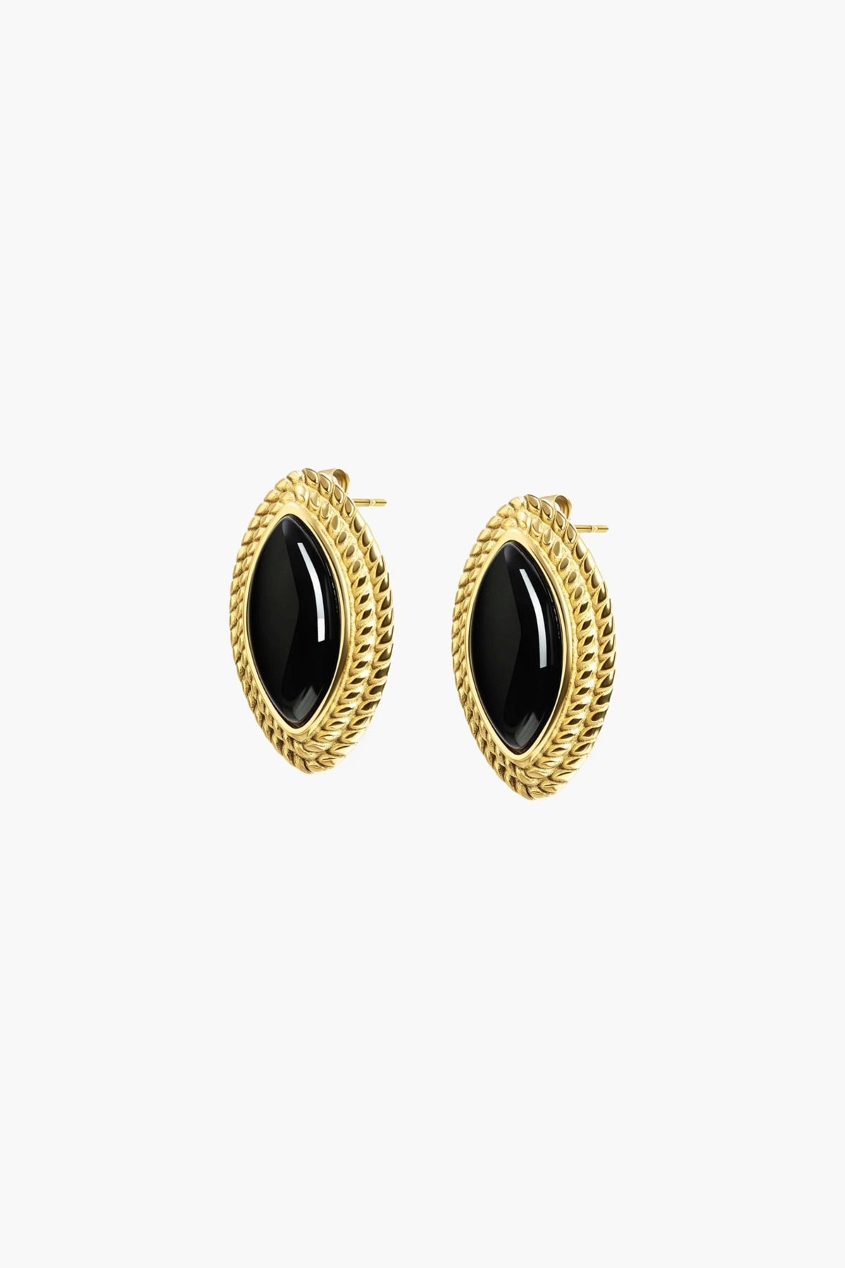 ZEYA - Regina Leaf - Shaped Earrings