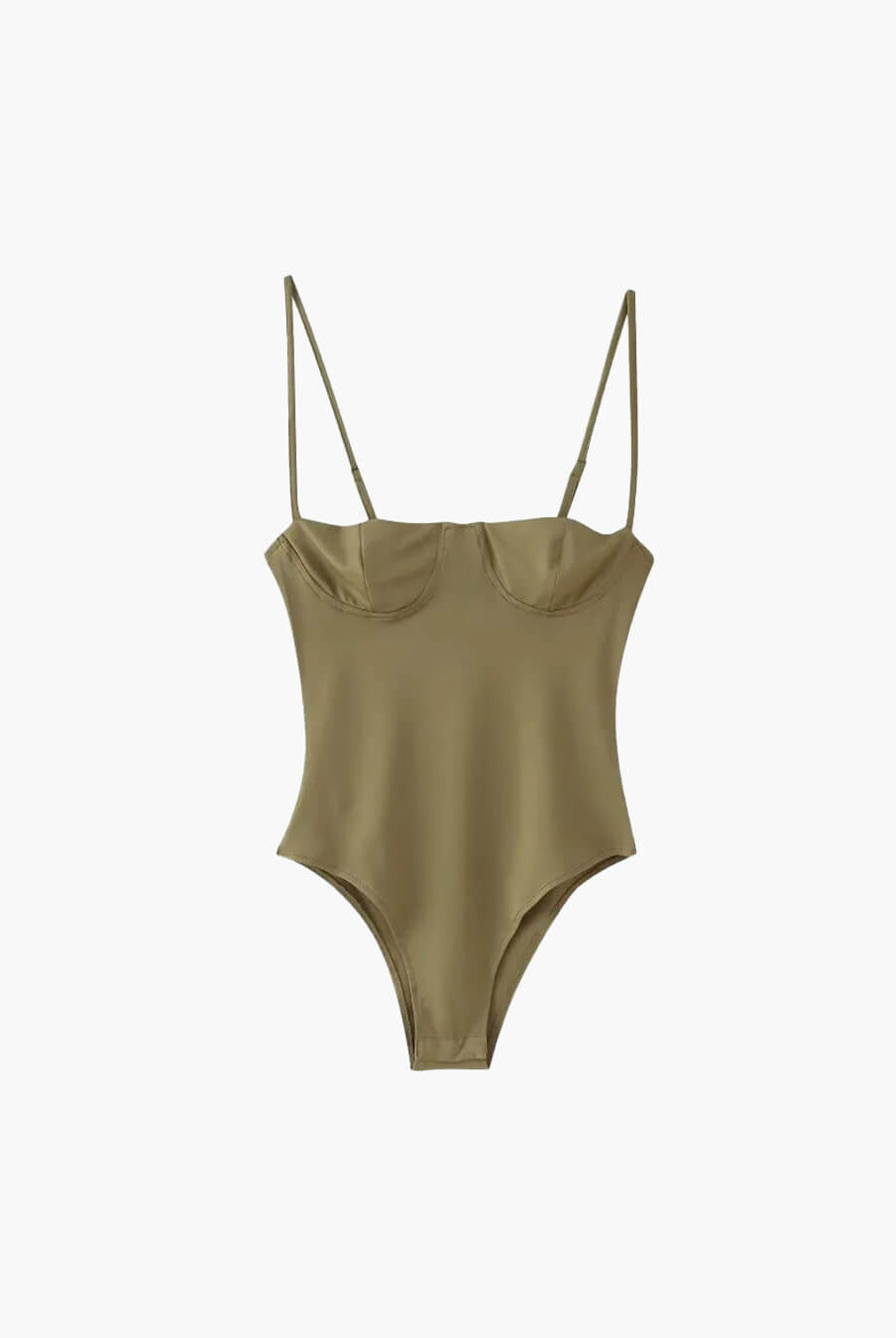 ZEYA - Rina Satin Camisole Bodysuit