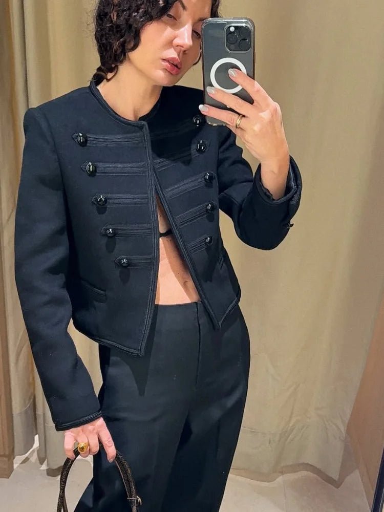 ZEYA - Romy Black Napoleon Jacket