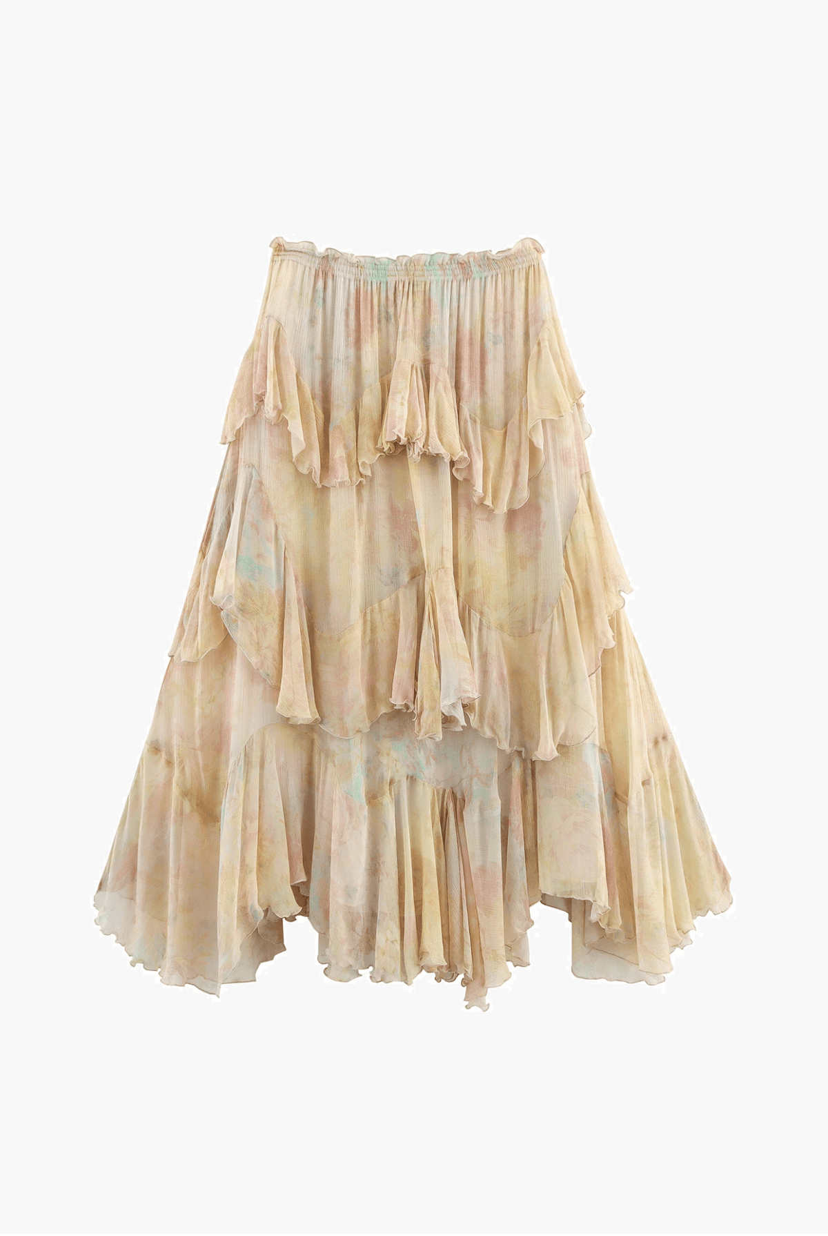 ZEYA - Sabine Tiered Boho Maxi Skirt