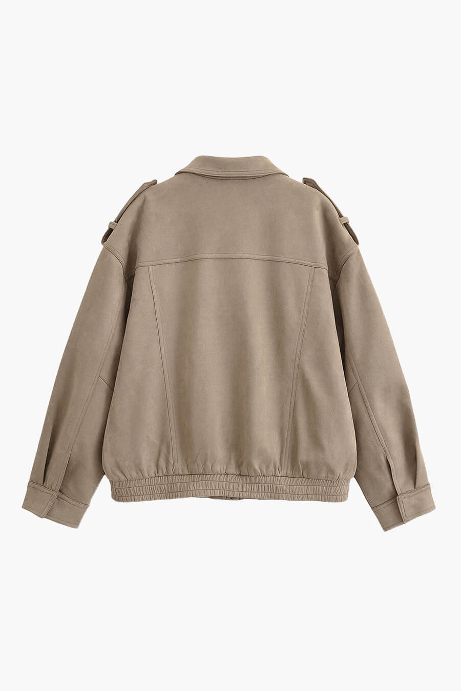 ZEYA - Sandra Suede Moto Jacket