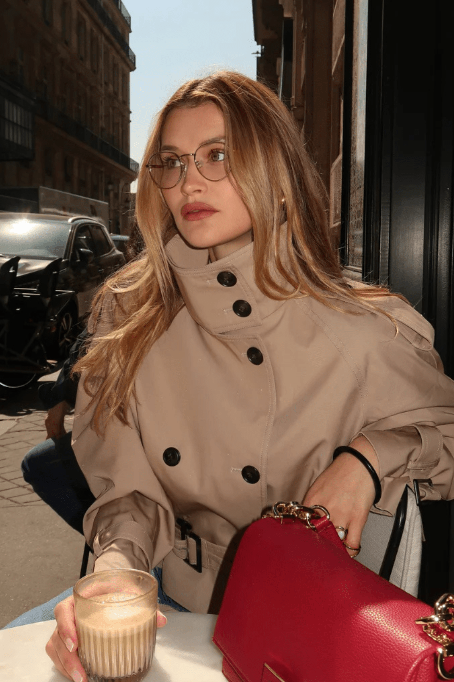 ZEYA - Sofia Cropped Trench Coat