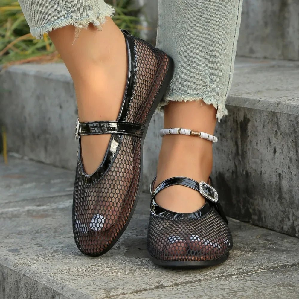 ZEYA - Sofia Round-Toe Ballet Flats