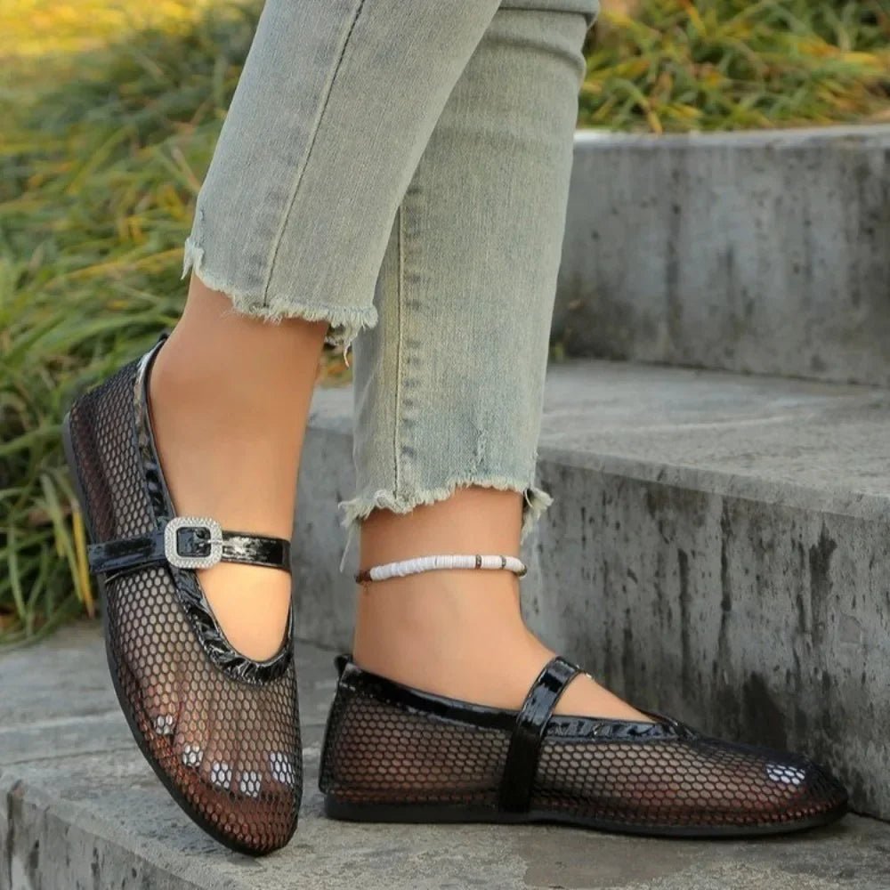 ZEYA - Sofia Round-Toe Ballet Flats