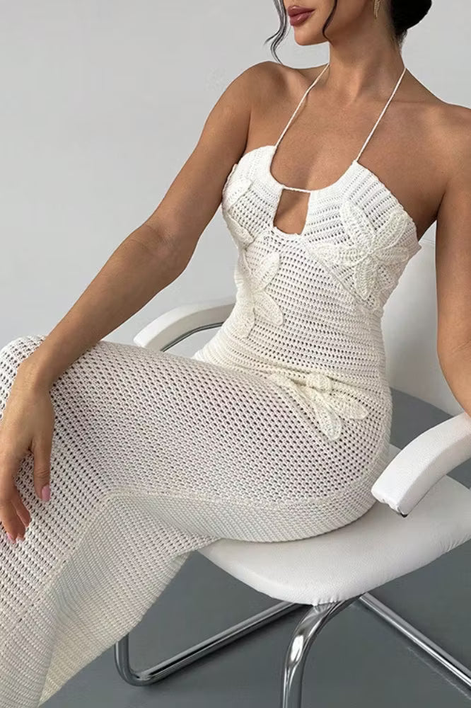 Sophie Cutout Halter Dress