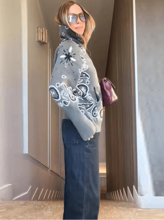 ZEYA - Stacey Paisley Knitted Cardigan